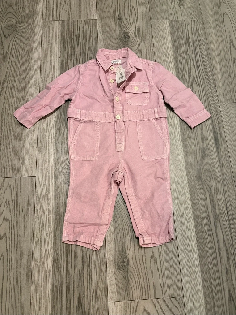 Gymboree Baby Light Pink Jumpsuit Size 12/18 Months NWT